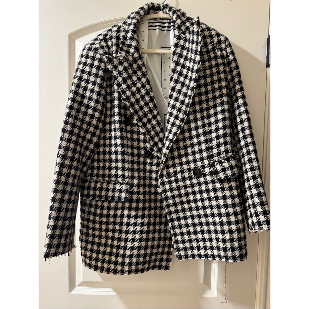 Black and White Blazer